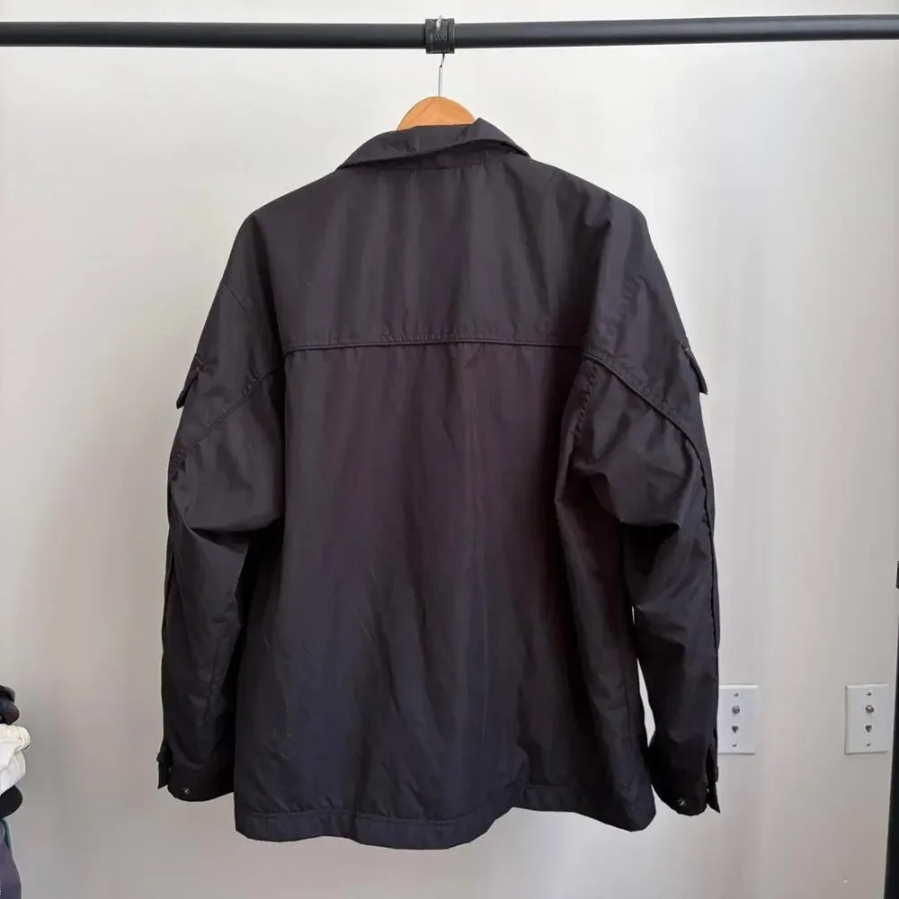 Vintage Y2K Oakley Software Harrington Style Mens L Zip Up Cyber Jacket